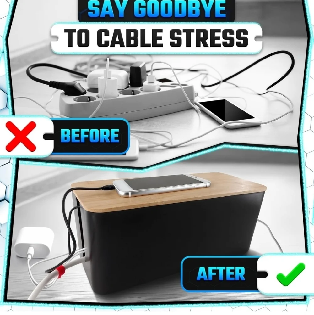 2 Cord Organizer Box